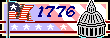 icon of the American Flag 1776